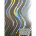 Silver Big wave holographic hot stamping film for leather, textile